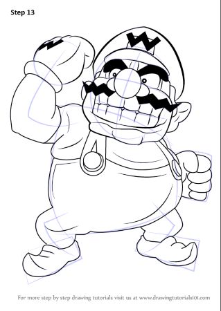 How to Draw Wario