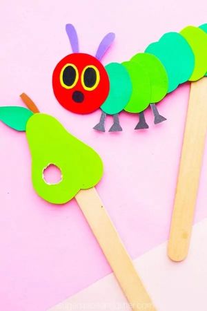 Hungry Caterpillar Puppet