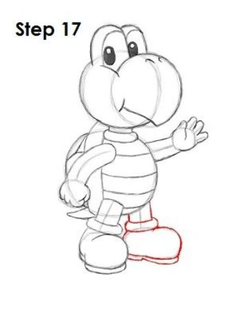 Koopa Troopa Drawing