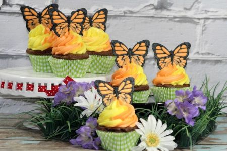 Monarch Butterfly Cupcakes