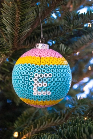 Perler Bead Christmas Ornament