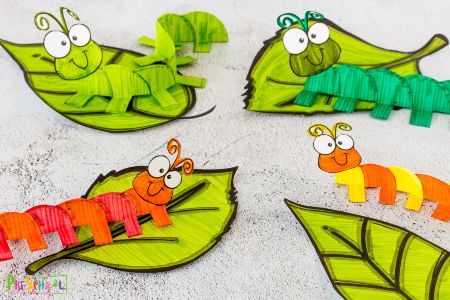 Printable Caterpillar Craft