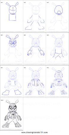 Spiderham Drawing Tutorial