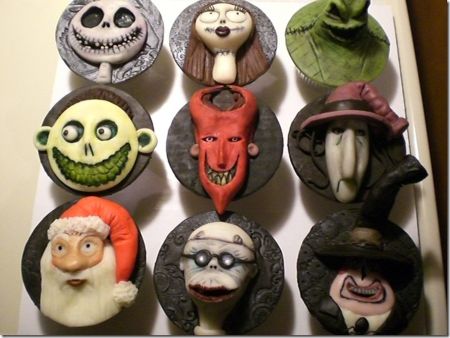 The Nightmare Before Christmas Crew Cupcakes