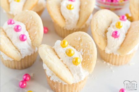 Yummy Butterfly Cupcakes