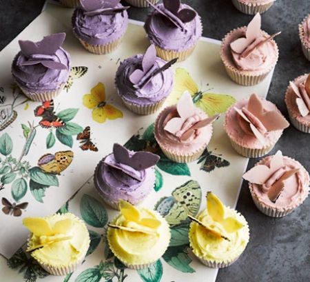 Butterfly-themed Cupcakes