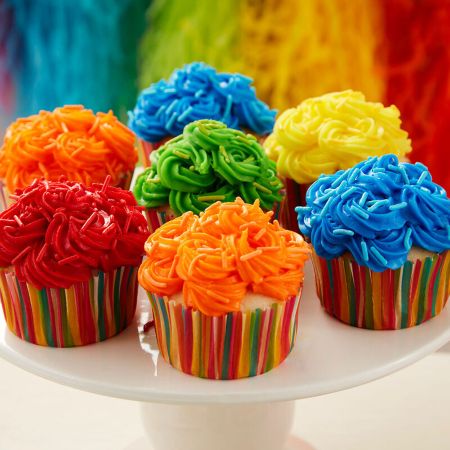 Colorful Cupcakes