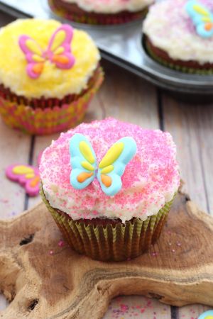 Lovely Butterfly Cupcakes