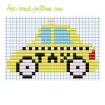 20 Fun Car Perler Bead Patterns - Cool Kids Crafts