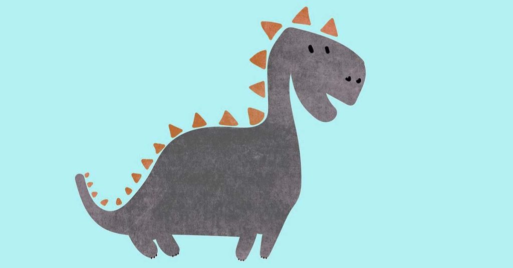 19 Simple Yet Fascinating Dinosaur Drawings Cool Kids Crafts