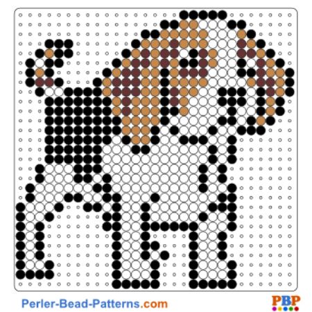 Beagle Perler Bead Pattern