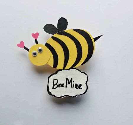 Bee Craft for Valentine's Day