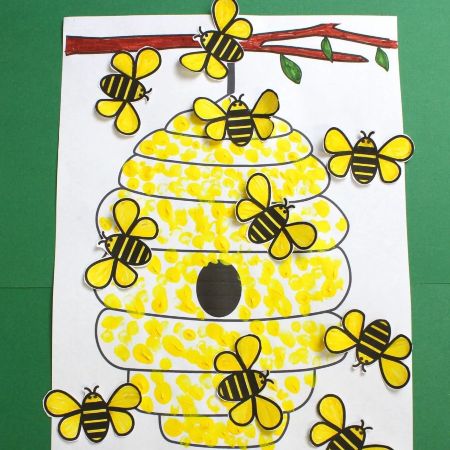 20 Bee Crafts for Kids to Keep the Littles Busy - Cool Kids Crafts