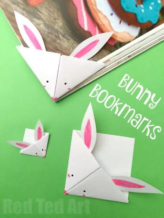 Bunny Bookmark Project