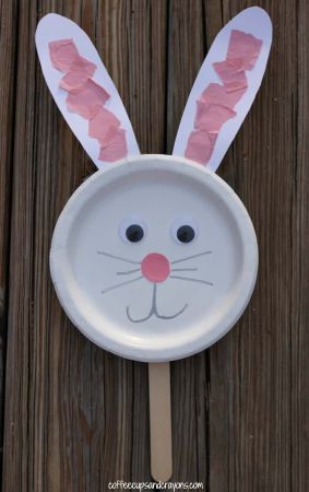 Paper Plate Bunny Craft