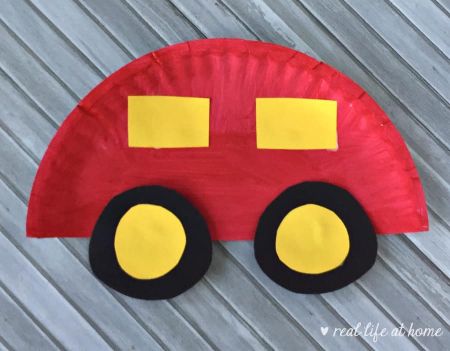 Paper Plate Car