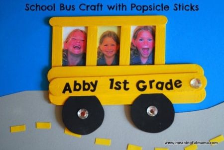 School Bus Craft