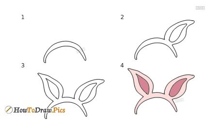 Bunny Ears Drawing