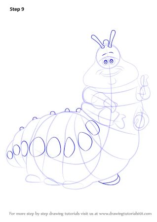 Heimlich from A Bug's Life Drawing