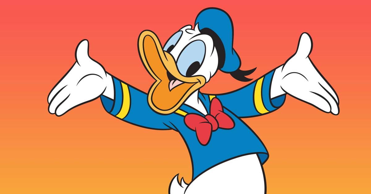 How to draw Donald Duck 2017  Sketchok easy drawing guides