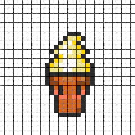Little Ice Cream Cone Pattern