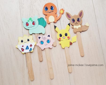 Pokemon Paper Puppets