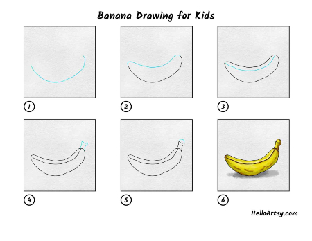 Banana Drawing