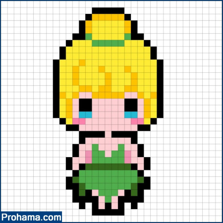 Cute Tinkerbell Pattern