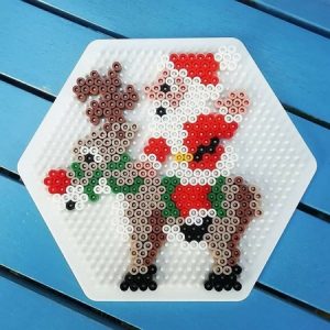 23 Creative Hexagon Perler Bead Patterns - Cool Kids Crafts