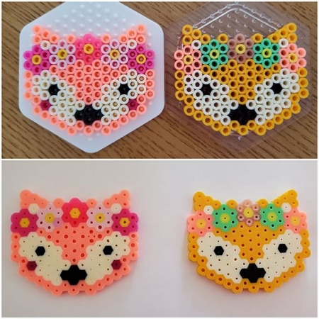 23 Creative Hexagon Perler Bead Patterns - Cool Kids Crafts