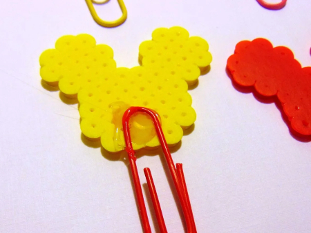 Mickey Mouse Perler Bookmark