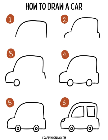 Classic Car Drawing