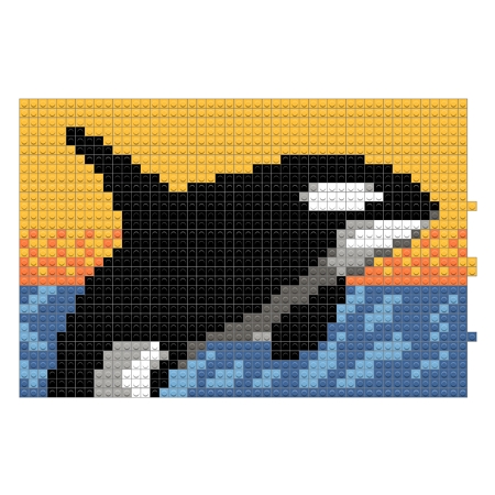 21 Acrobatic Dolphin Perler Beads - Cool Kids Crafts