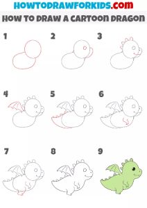 23 Fiery and Easy Dragon Drawings - Cool Kids Crafts