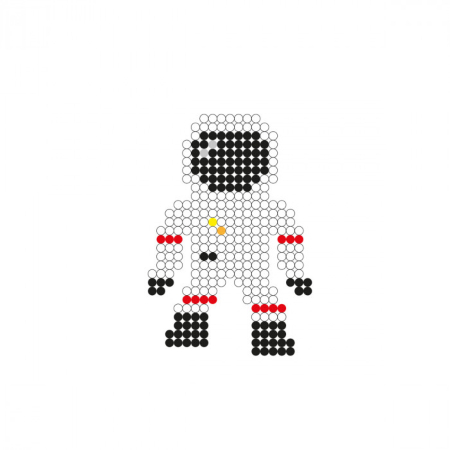 Full Astronaut Suit Perler Pattern