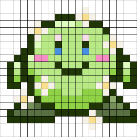 Green Kirby Pattern