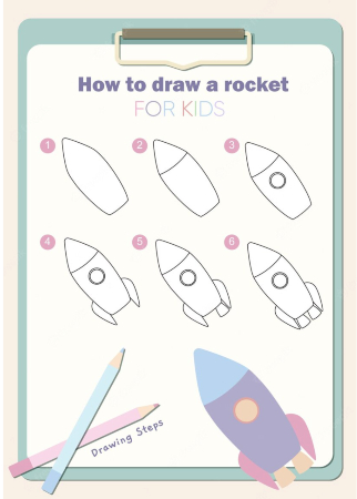 How to Draw a Rocket