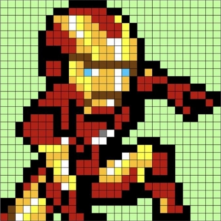 Iron Man Perler 