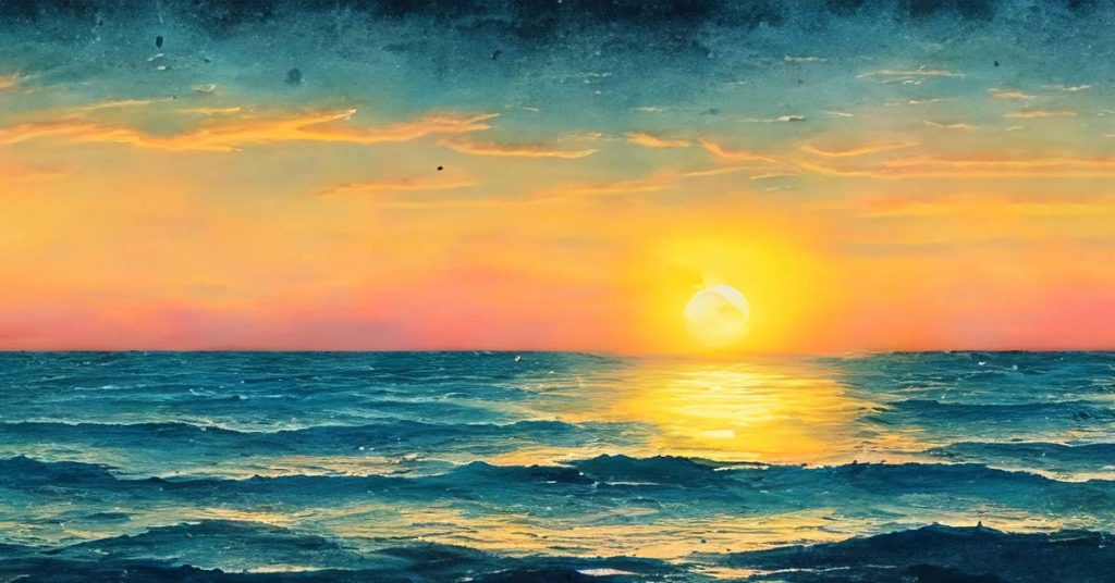 22 Magnificent And Lovely Sunset Drawings Cool Kids Crafts