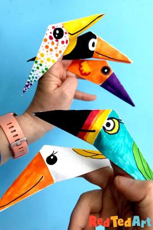 Bird Finger Puppets