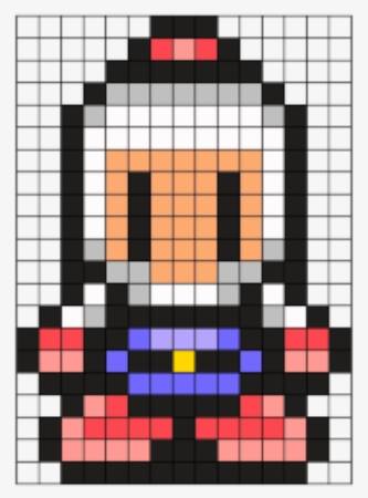 Bomberman Perler Bead Pattern