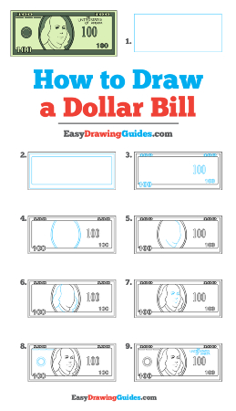 Dollar Bill Drawing