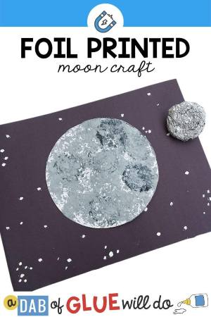Foil-Printed Moon Craft