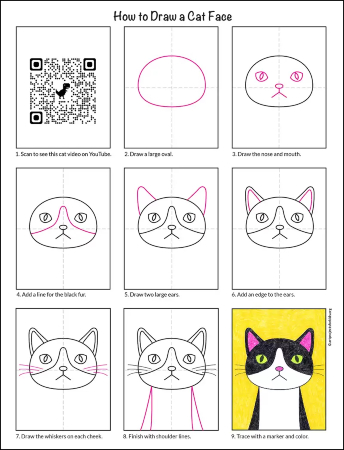 22 Crazy Cute Kitten Drawings - Cool Kids Crafts