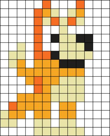 Tiny Bingo Perler Bead Pattern