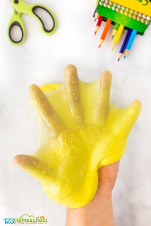 Back to School Slime