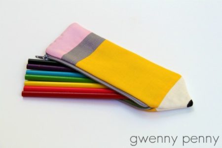 Pencil-Shaped Pencil Case