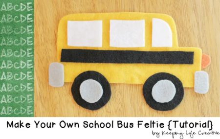 School Bus Felt Craft